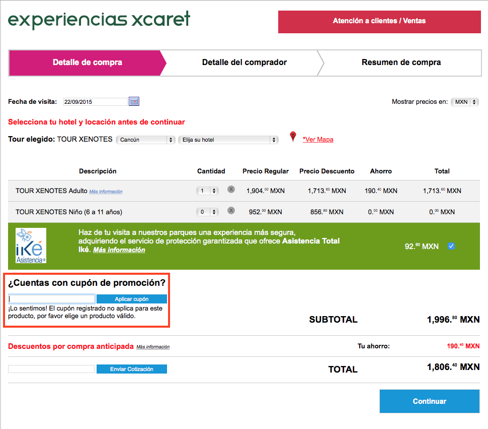 Cupón de Promoción Xcaret HASTA 60 septiembre 2023